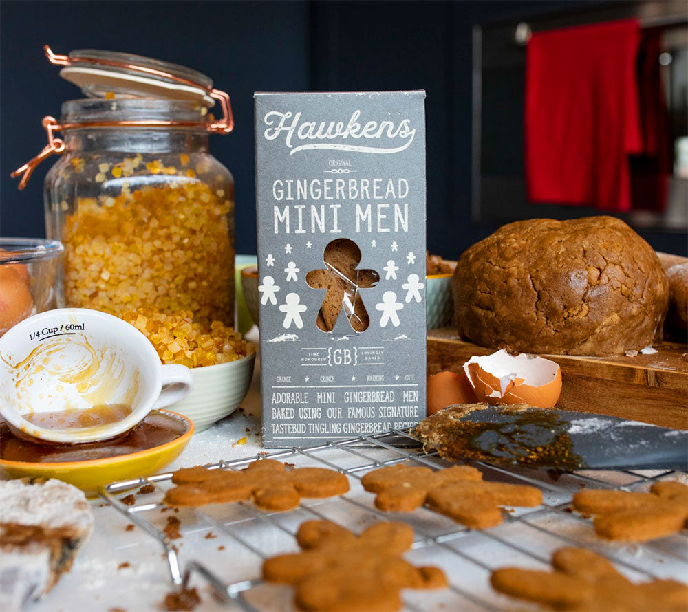 
                  
                    Gingerbread Men Mini von Hawkens Gingerbread ☆ Perfekt zum Teilen oder Naschen ☆ Aus England  ☆ Jetzt probieren
                  
                