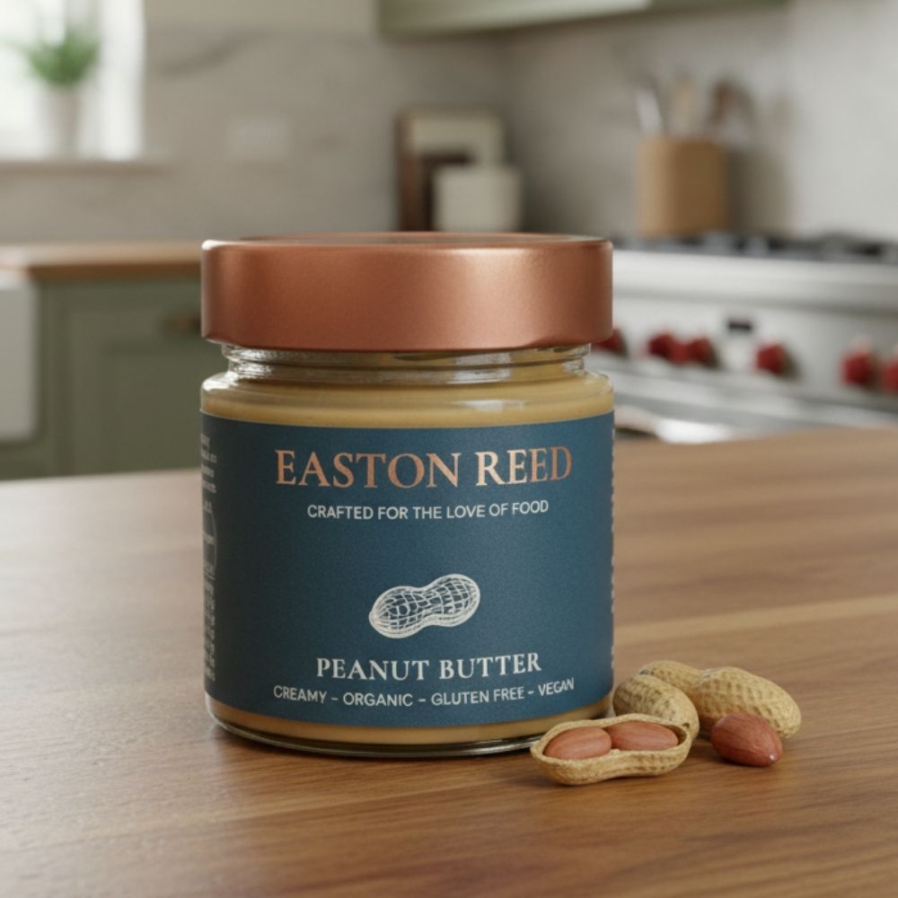 
                  
                    Bio-Peanut Butter | 100 % Bio-Erdnüsse | Besonders cremige Konsistenz | Vegan & glutenfrei | Ohne Zuckerzusatz, ohne Palmöl, ohne Zusatzstoffe | Jetzt bestellen!
                  
                