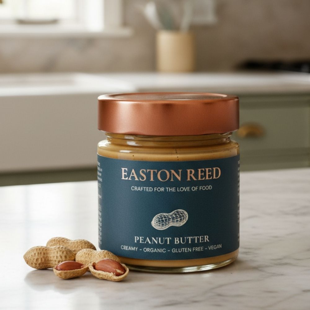
                  
                    Bio-Peanut Butter | 100 % Bio-Erdnüsse | Besonders cremige Konsistenz | Vegan & glutenfrei | Ohne Zuckerzusatz, ohne Palmöl, ohne Zusatzstoffe | Jetzt bestellen!
                  
                