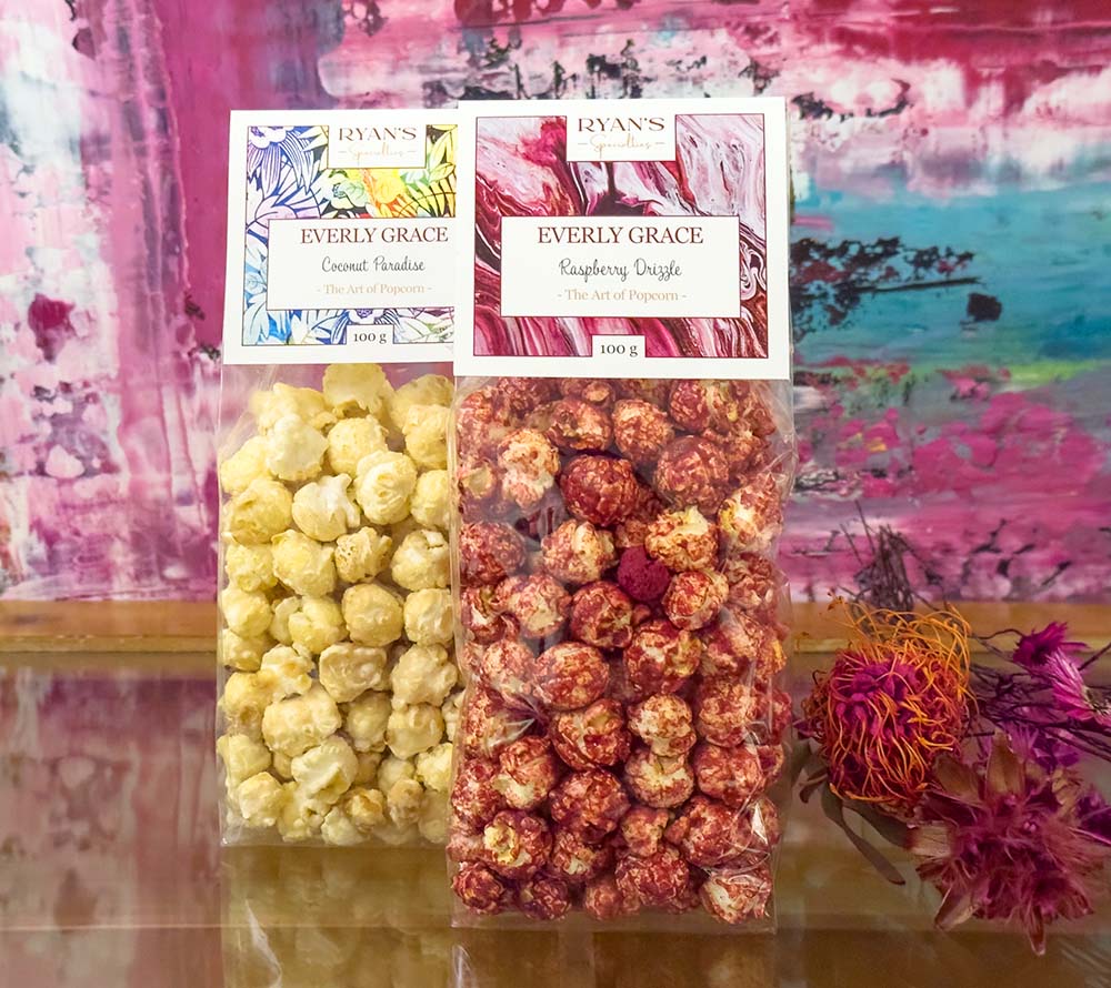 
                  
                    Everly Grace Popcorn - Raspberry Drizzle kaufen ☆ Himbeerpopcorn mit Acerolakirsche ☆ Ohne künstliche Farbstoffe und Aromen ☆ Jetzt probieren!
                  
                