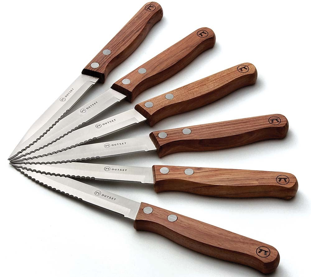 Steak-Messer Set Rosewood Outset