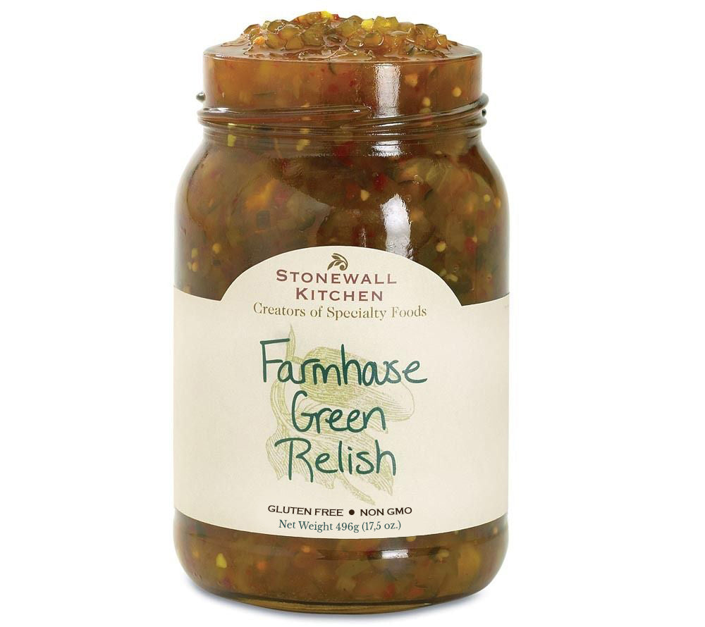 Farmhouse Green Relish von Stonewall Kitchen ☆ Non-GMO ☆ Glutenfrei ☆ Perfekt zu Hot Dogs ☆ Importiert aus Maine, USA » Jetzt probieren!