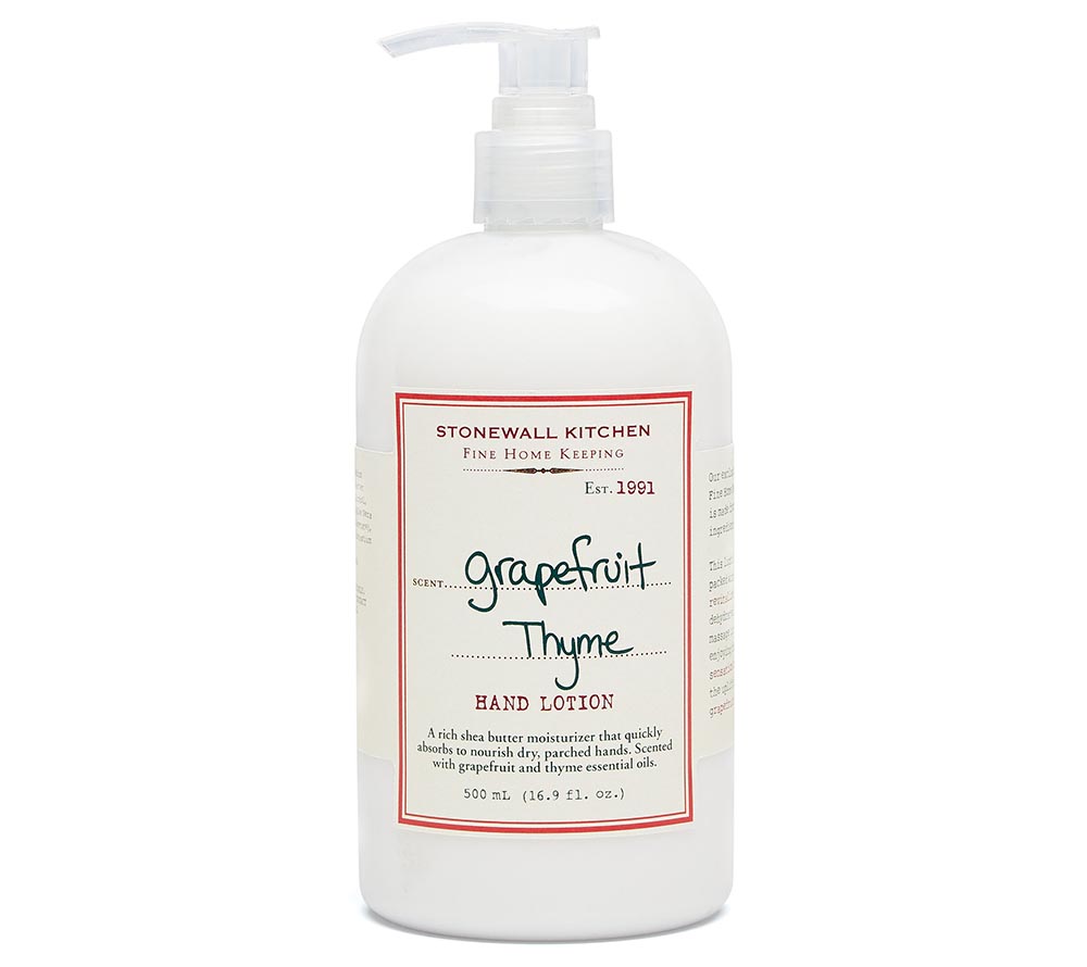 Stonewall Kitchen Fine Home Keeping Grapefruit Thyme Hand Lotion von American Heritage
