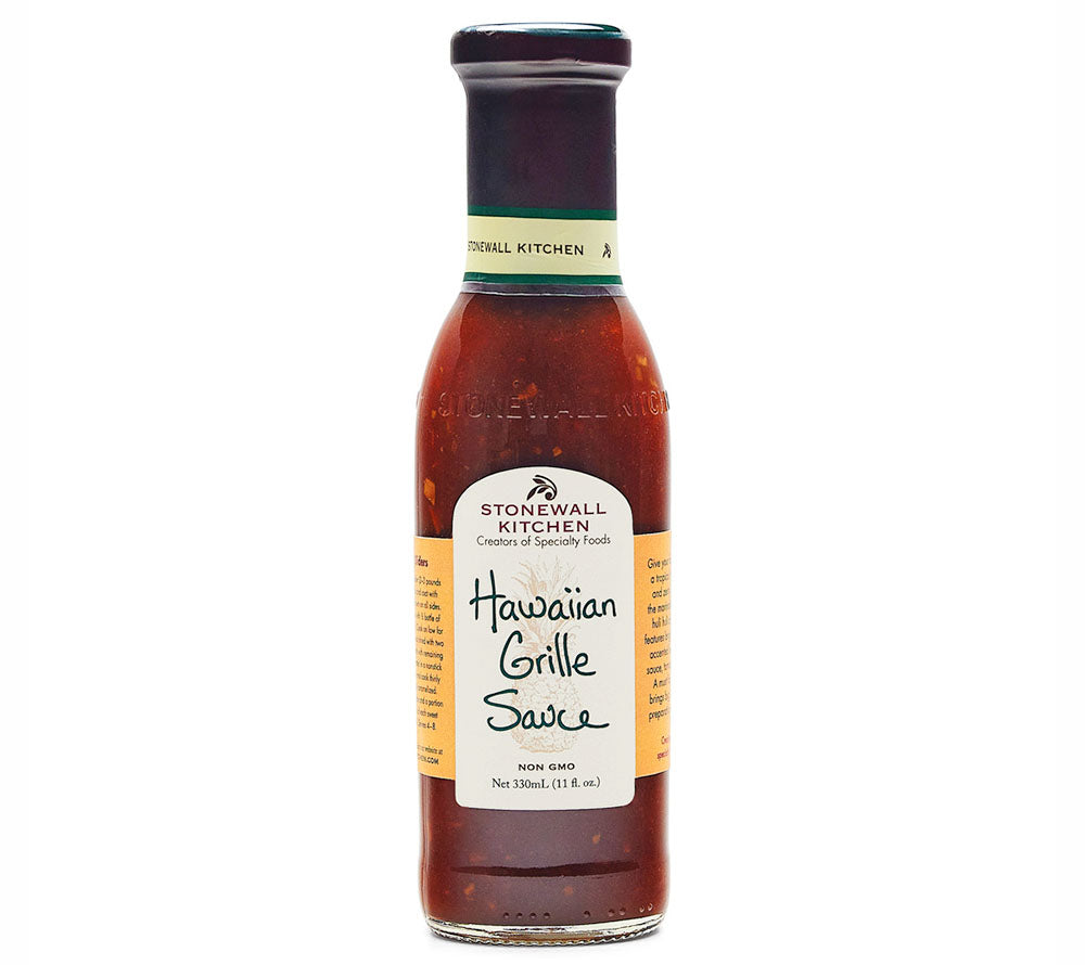 Hawaiian Grille Sauce von Stonewall Kitchen ☆ hochwertige Zutaten ☆ saftige Ananas & Ingwer ☆ fruchtig-exotisches Aroma ☆ Jetzt probieren!