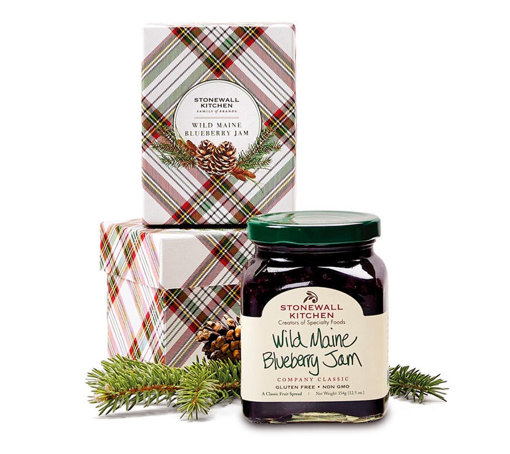 Wild Maine Blueberry Jam Geschenkbox von Stonewall Kitchen