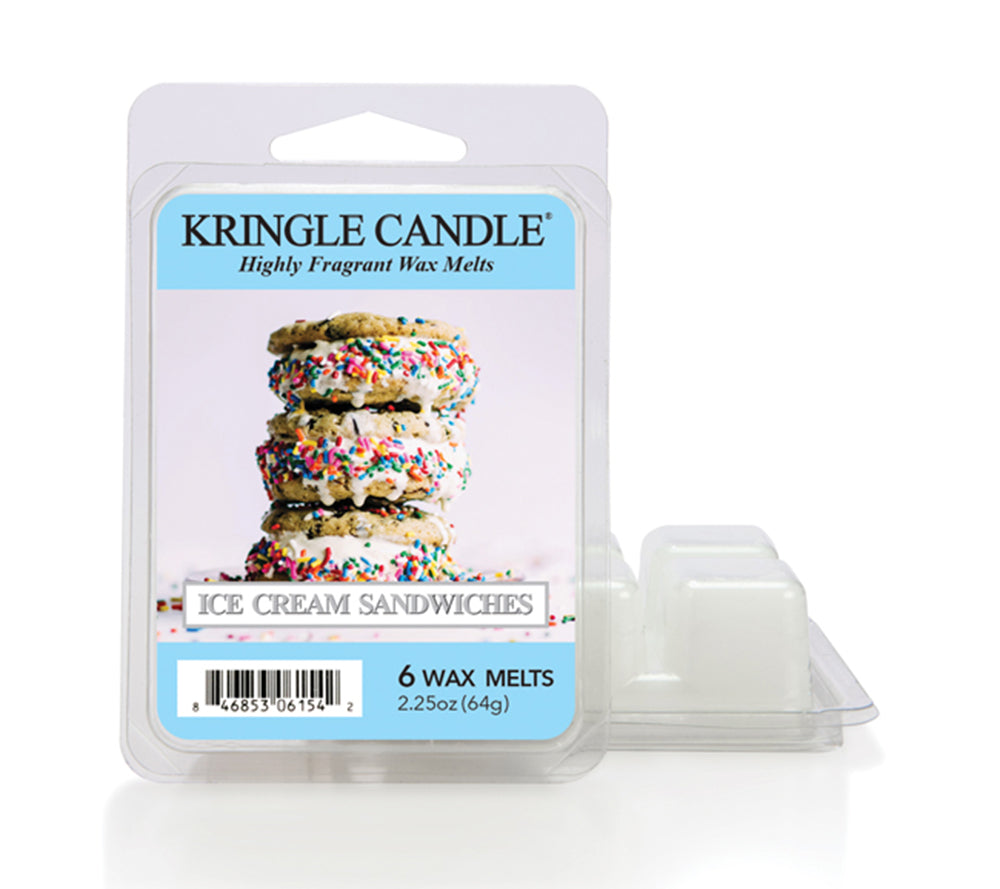 
                  
                    Wax Melts Ice Cream Sandwiches, 6er Pack ✚ Kringle Candle ✚ natürliche Düfte ✚ Große Auswahl ✚ Made in USA ✚ Weltweiter Versand
                  
                