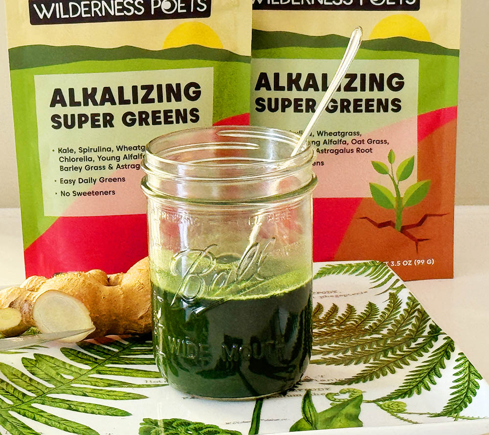 
                  
                    Alkalizing Super Greens Juice Powder (3,5 oz) | nährstoffreiche Superfood-Mischung | Einfache tägliche Grüne | Jetzt ausprobieren
                  
                