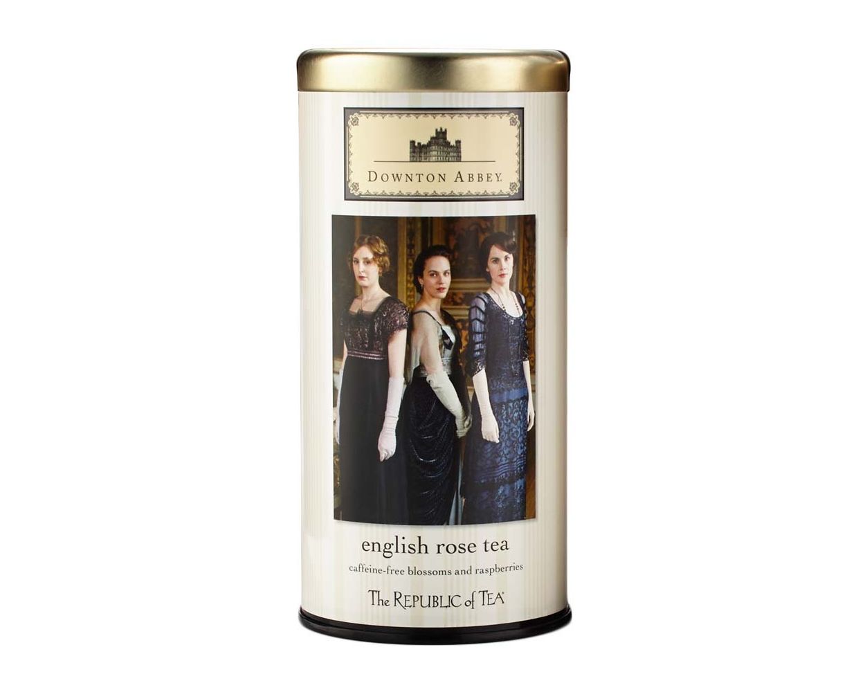 Downton Abbey English Rose Tea von The Republic of Tea (Metalldose mit 36 Beuteln)