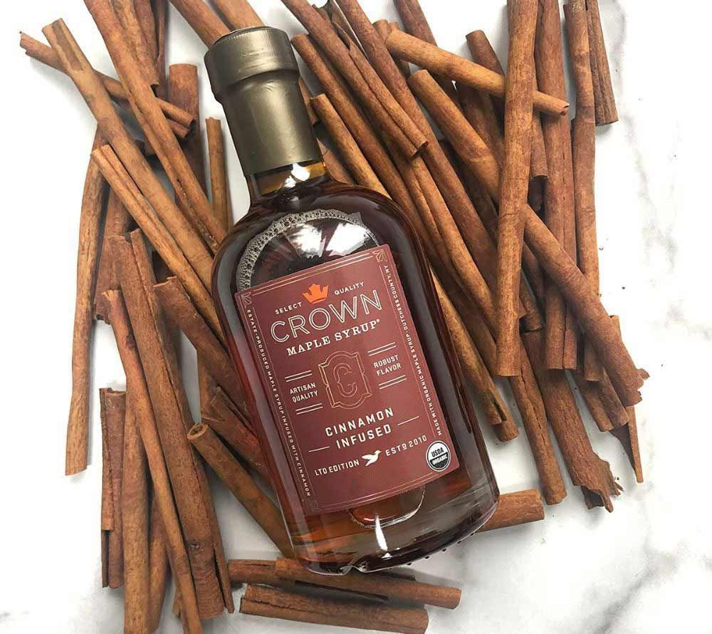 Cinnamon Infused Ahornsirup von Crown Maple, 250 ml